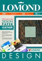 Фотобумага Lomond Premium матова Кожа, 230 г/м, А4/10 л. Купить фотобумагу