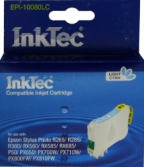 Купить картридж InkTec для Epson EPI-10080LC, аналог T0805 Light Cyan