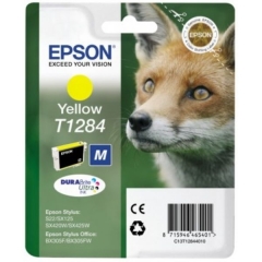 Купить картридж EPSON Stylus SX125, SX420W, 425W (Yellow) (C13T12844010)