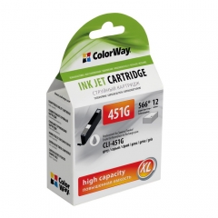 Купить картридж струйный ColorWay для Canon PIXMA MG6340, Grey
