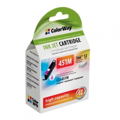Купить картридж струйный ColorWay для Canon PIXMA MG5440/MG6340/MG7240, Magenta