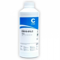 Купить чернила InkTec (E0010-01LC) Cyan 1 литр водорастворимые. Купить чернила для принтера