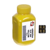 Купить тонер + чип SAMSUNG CLP-300 Yellow (АНК,1500520)
