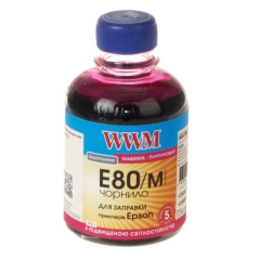 Купить чернила WWM для Epson L800 200г Magenta (Артикул: E80/M)