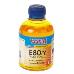 Купить чернила WWM для Epson L800 200г Yellow (Артикул: E80/Y)