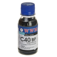 Чернила (100 г) CANON PG40/50/PGI5Bk/BCI-15 (Black Pigmented) C40/BP. Купить чернила для принтера