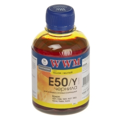 Купить чернила WWM для EPSON Stylus Photo Universal (Yellow) (200 г) E50/Y