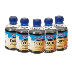 Купить комплект чернил WWM для Epson L800 Водорастворимые (5 x 200г) Black (Артикул: E80/B-SET)