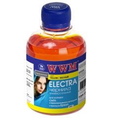 Купить чернила WWM ELECTRA для Epson 200г Yellow (Артикул: EU/Y) 