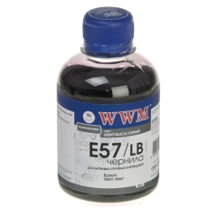 Купить чернила WWM для Epson Stylus Photo R2400/R2880 200г Light Black (Артикул: E57/LB) 