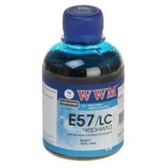Купить чернила WWM для Epson Stylus Photo R2400/R2880 200г Light Cyan (E57/LC) 