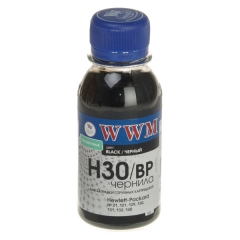 Чернила (100 г) HP C8767/C8765/C9362 (Black Pigmented) H30/BP. Купить чернила для принтера