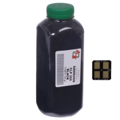 Купить тонер + чип SAMSUNG CLP-300 Black (АНК, 330970)