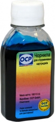 Купить чернила OCP IJ C 142 Cyan (100мл)(Синий), водорастворимые для фотопринтеров EPSON