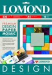 Фотобумага Lomond Premium глянцевая Мозаика, 230 г/м, А4/10 листов