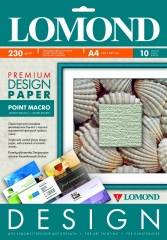 Фотобумага Lomond Premium матовая Пойнт Макро, 230 г/м, А4/10 л. Купить фотобумагу