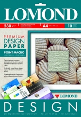 Фотобумага Lomond Premium глянцевая Пойнт Макро, 230 г/м, А4/10 листов. Купить фотобумагу