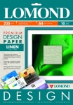 Фотобумага Lomond Premium матовая Лен, 230 г/м, А4/10 листов