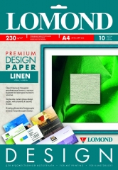 Фотобумага Lomond Premium глянцевая Лен, 230 г/м, А4/10 листов. Купить фотобумагу