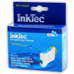 Купить картридж InkTec для Epson EPI-10082C, аналог T0822, T0822N Cyan