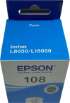 Чернила EPSON для L8050/ L18050 EcoTank Cyan №108 70мл. original
