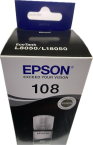 Чернила EPSON для L8050/ L18050 EcoTank Black №108 70мл. original