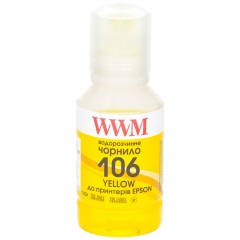 Купить чернила WWM E105Y для Epson L7160 L7180 Yellow 140г
