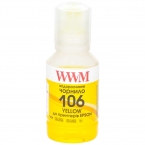 Чернила WWM E105Y для Epson L7160 L7180 Yellow 140г