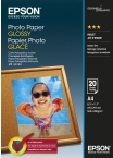 Фотобумага EPSON глянцевая Glossy Photo Paper, 200g/m2,  A4, 20л (C13S042538)