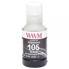 Купить чернила WWM E105BP для Epson L7160 L7180 Black Pigment 140г