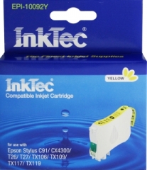 Купить картридж InkTec для Epson EPI-10092Y, аналог T0924, T0924N Yellow