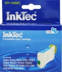 Картридж InkTec для Epson EPI-10080C, аналог T0802 Cyan