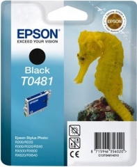 Купить картридж EPSON Stylus Photo R-200, 220, 300, 320, 340, RX-500, 600, 620 (Black)(C13T048140)