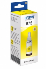 Чернила для EPSON L800/ L1800/ L805/ L810/ L850 Yellow C13T67344A 70мл ориг.. Купить комплект чернил