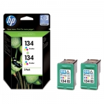 Картридж HP DJ 5743, 6543 Color HC (№134+№134 2-Pack, C9505HE)