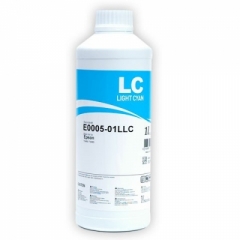 Купить чернила InkTec (E0005-01LLC) Light Cyan 1 литр водорастворимые. Купить чернила для принтера