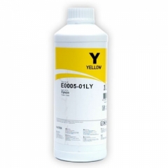 Купить чернила InkTec (E0005-01LY) Yellow 1 литр водорастворимые. Купить чернила для принтера