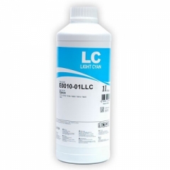 Купить чернила InkTec (E0010-01LLC) Light Cyan 1 литр водорастворимые. Купить чернила для принтера