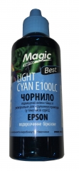 Купить чернила Magic Epson Premium Light-Cyan E100LC BEST светостойкие. Купить чернила для принтера