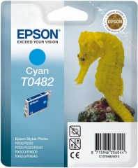 Купить картридж EPSON Stylus Photo R-200, 220, 300, 320, 340, RX-500, 600, 620 (Cyan) (C13T048240)