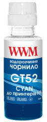 Чернила WWM GT52 для HP Jet Ink Tank 115/315/319 100г Cyan (H52C) ― Витратні матеріали для струминного та лазерного друку