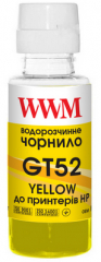 Чернила WWM GT52 для HP Jet Ink Tank 115/315/319 100г Yellow(H52Y) ― Витратні матеріали для струминного та лазерного друку