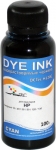 Чернила DCTec H120C/100 UV Dye чернила на водной основе Cyan (100мл) 
