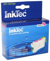 Купить картридж InkTec для Epson EPI-10073M, аналог T0733, T0733N Magenta