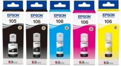 Купить Epson для L7160/7180 №105/106 BP/B/C/M/Y (SET105E) комплект