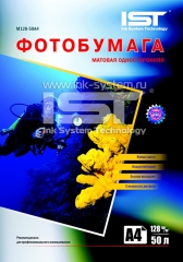 Фотобумага IST матовая 128гр/м, А4 (21х29.7), 50л., пакет. Купить фотобумагу в Киеве