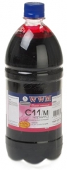 Купить чернила WWM для CANON CL511/513/CLI521M (Magenta) (1000 г) C11/M-4