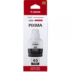 Купить чернила Canon для Pixma GM2040/ G5040/ G6040 GI-40BK Black (3385C001) оригинальные ПИГМЕНТ 135мл