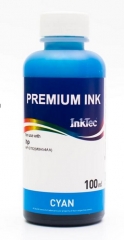 Купить чернила InkTec для HP H5852-100MC аналог GT52 Cyan синий 100мл 
