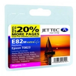 Совместимый струйный картридж к EPSON Stylus Photo R-270/390/RX-590 Magenta + 20% 16 ml (110E008203) E82M Jet Tec